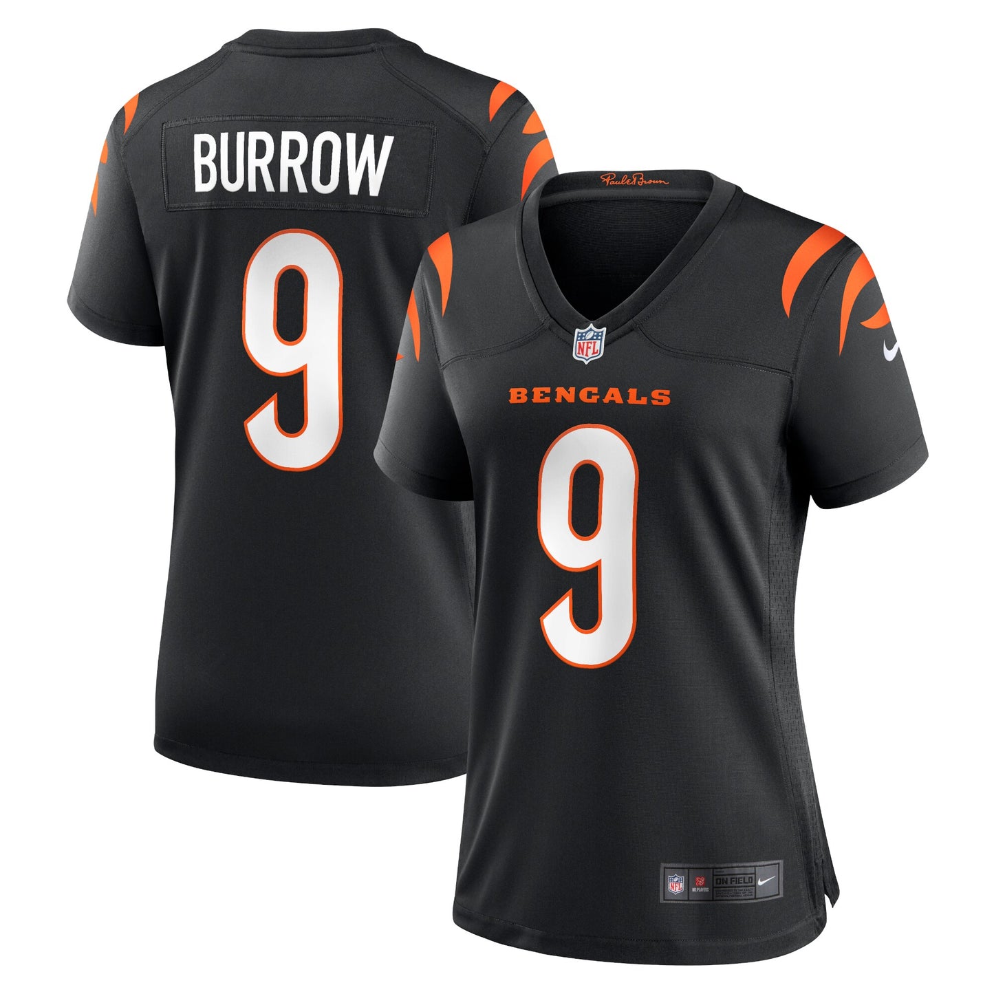Joe Burrow Cincinnati Bengals Women's Nike Player Game Jersey - Black