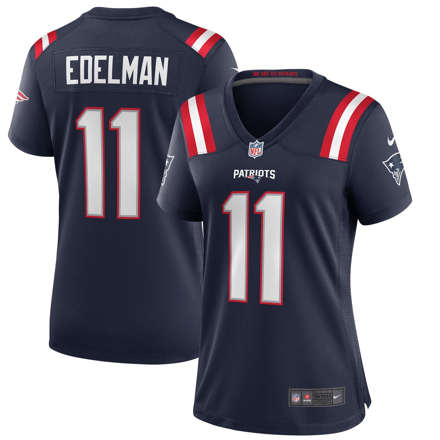 Julian Edelman New England Patriots Nike Women's Game Jersey - Navy