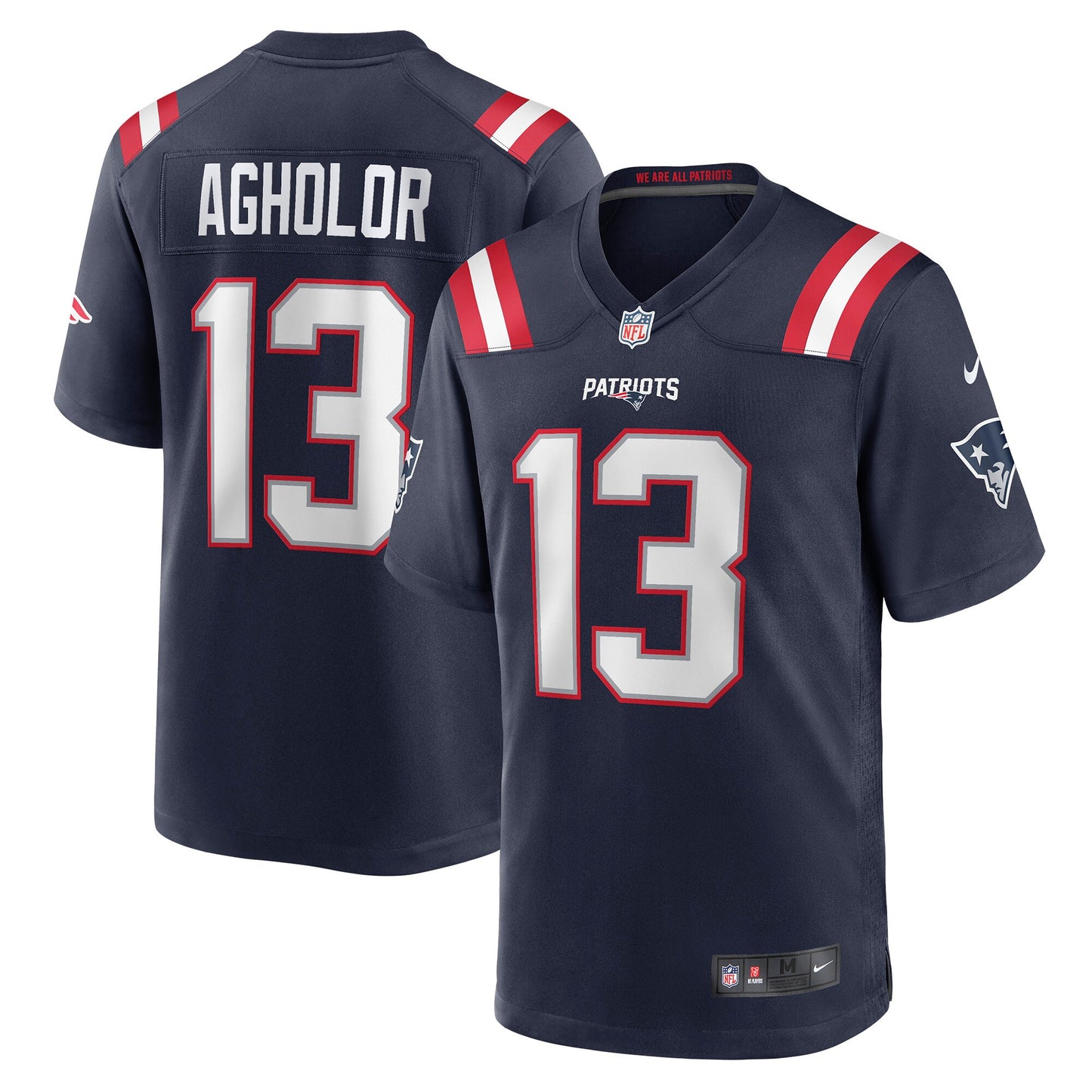 Nelson Agholor New England Patriots Nike Game Jersey - Navy
